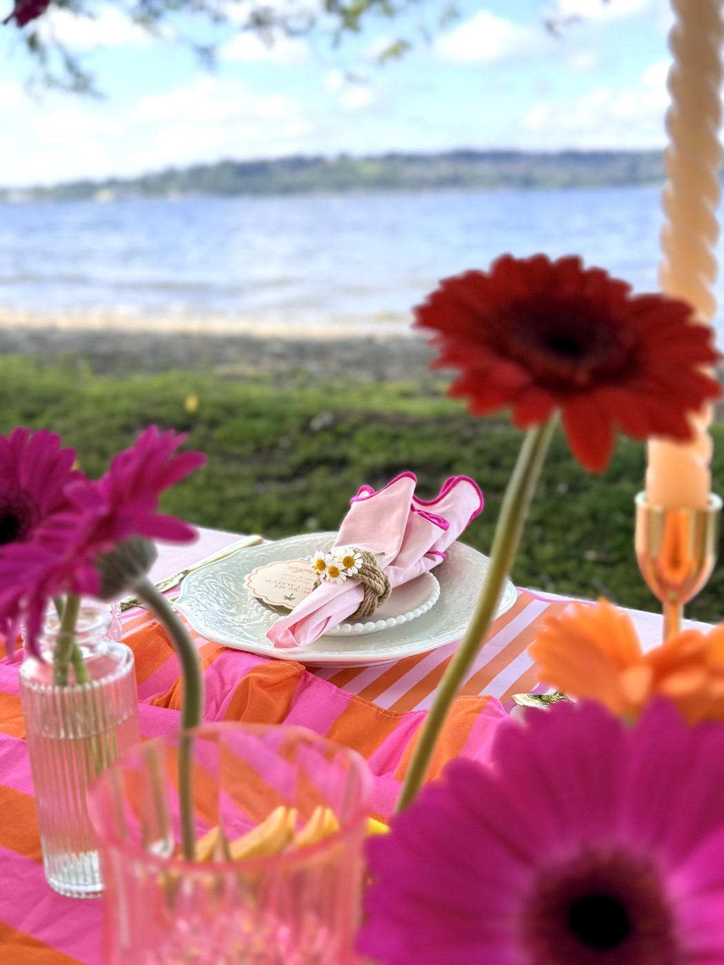 A Beautiful Day Outside tablescape detail 2