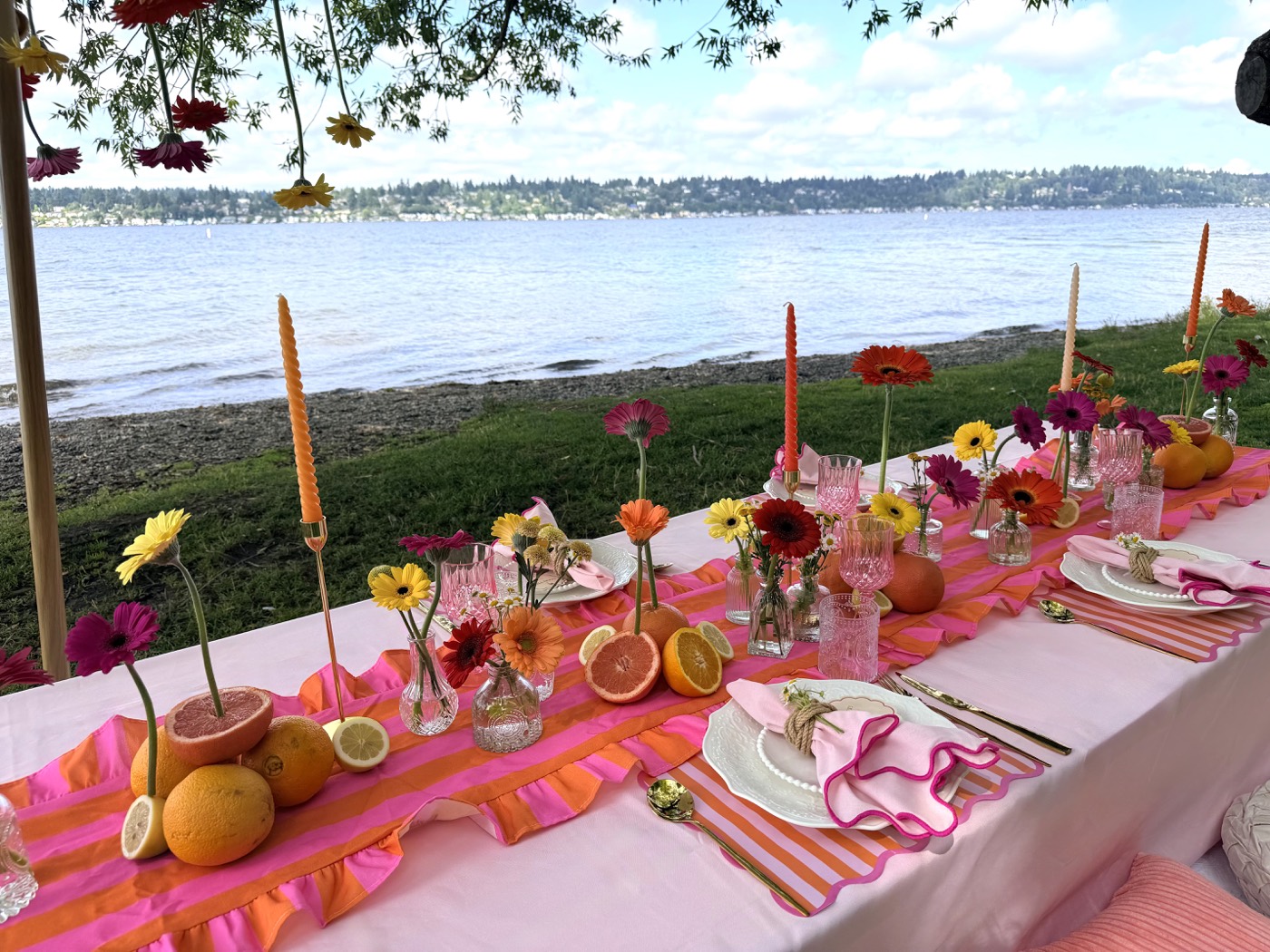 A Beautiful Day Outside tablescape detail 3