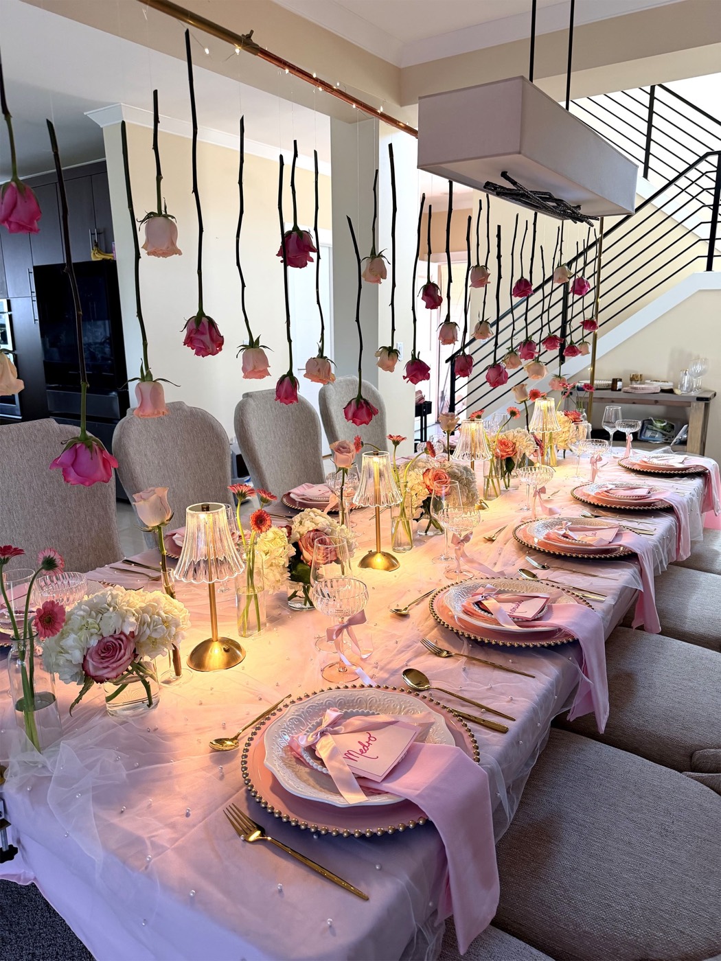 An Intimate Birthday Table detail 10