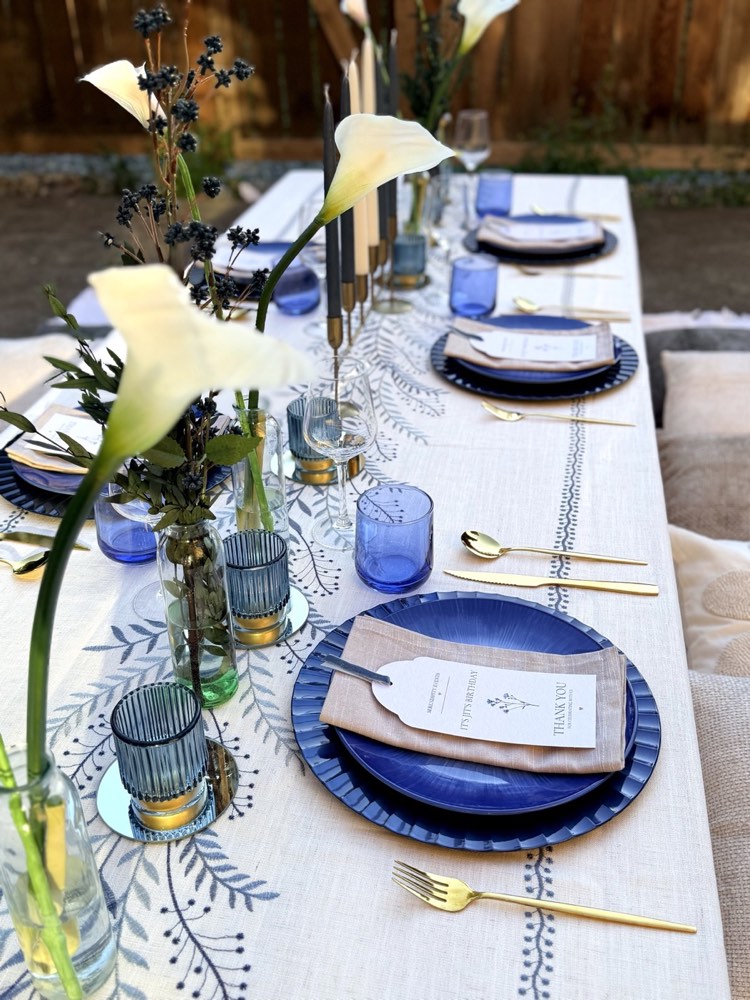 Mediterranean Chef’s Table tablescape detail 1