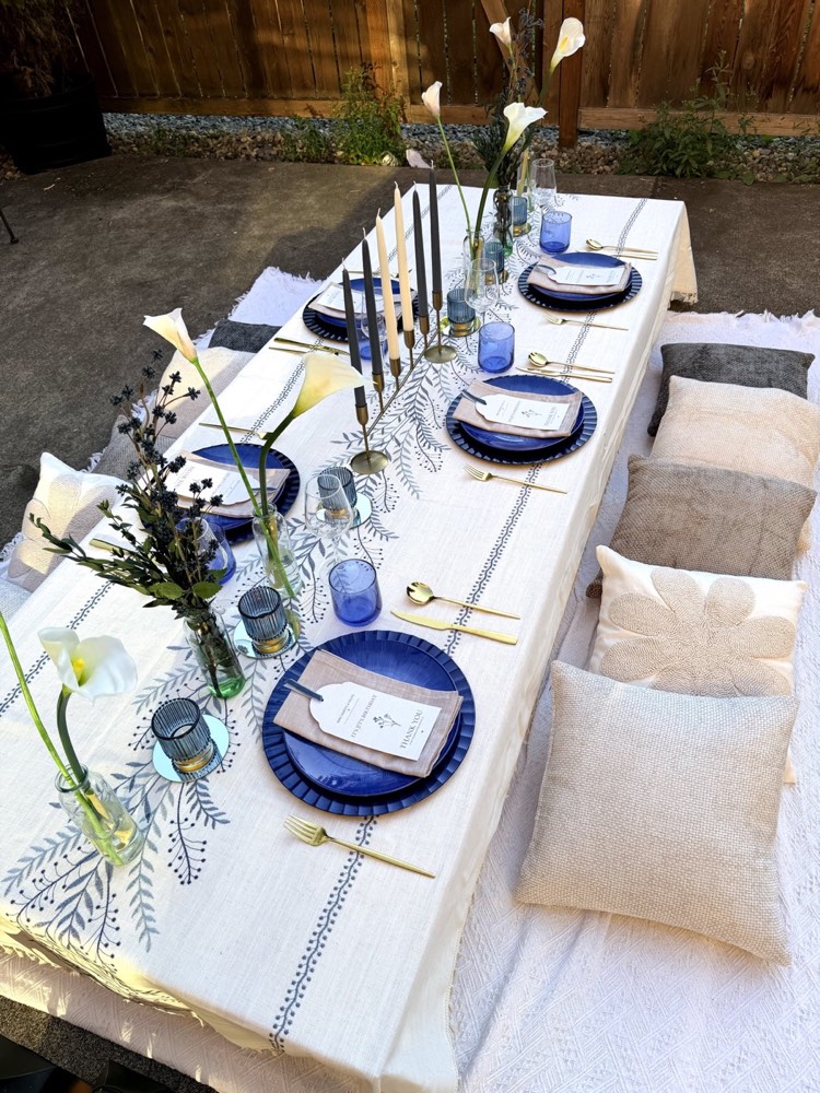 Mediterranean Chef’s Table tablescape detail 4