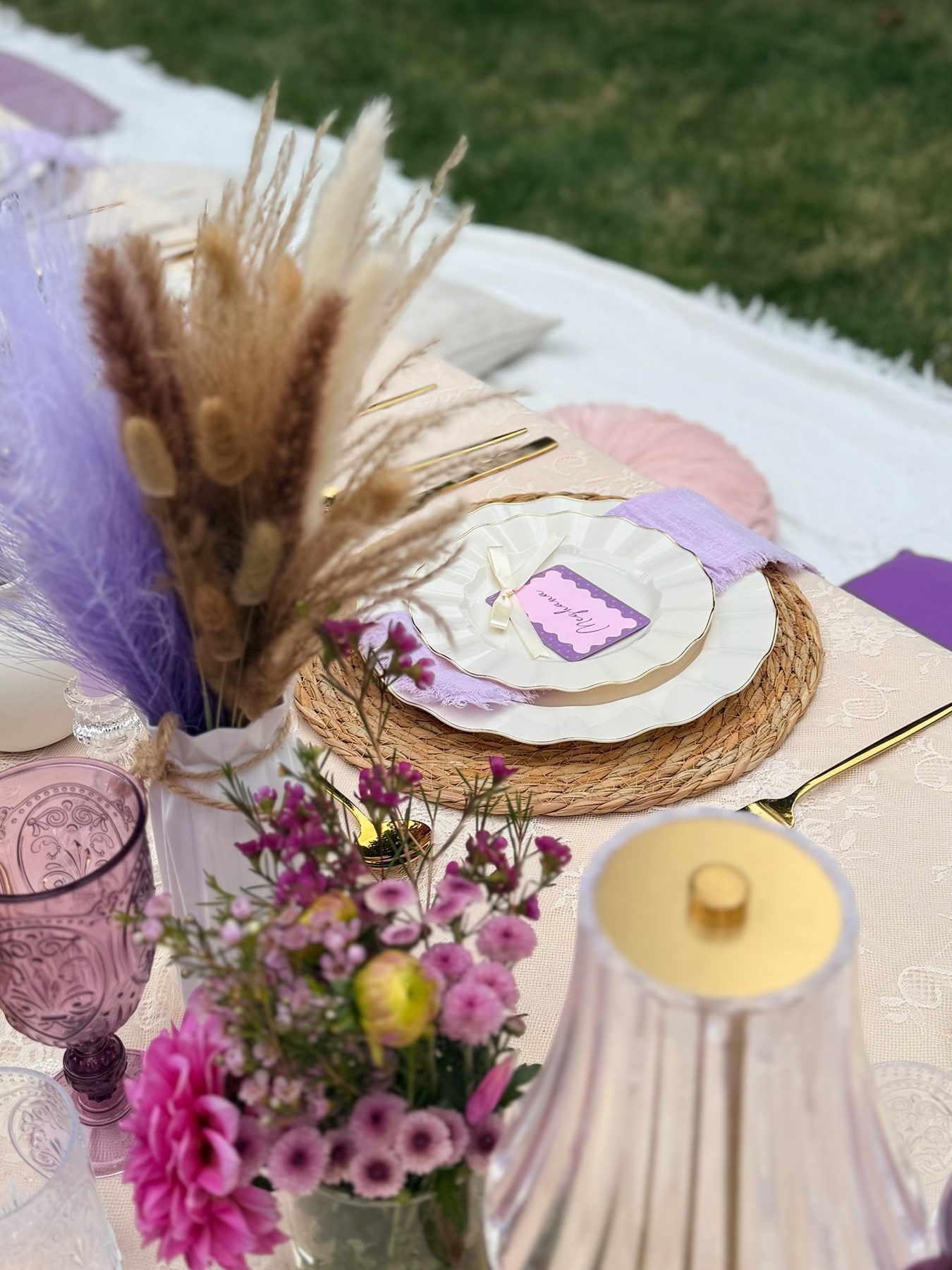 A Boho Sweet Sixteen celebration view 3